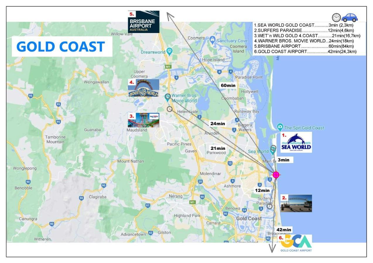 Beachside/ Paradise Best Views Gold Coast Extérieur photo
